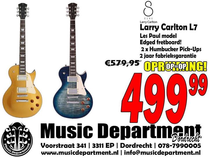 Sire Larry Carlton L7 Les Paul Model | Music Department, Muziek en Instrumenten, Snaarinstrumenten | Gitaren | Elektrisch, Solid body