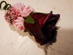 Corsage Roos Burgundy roze roze CEM39 Corsage Roos, Hobby en Vrije tijd, Knutselen, Ophalen of Verzenden, Nieuw
