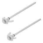 ProPlus Tentharingen - Schroefbaar - Metaal - 20 cm - 6 s..., Ophalen of Verzenden, Nieuw