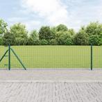 vidaXL Hekpalen 52 st met voetplaten Ø32 mm 50 cm, Verzenden, Nieuw