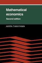Mathematical Economics, Ophalen of Verzenden, Nieuw