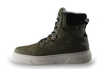 Mustang Hoge sneakers in maat 43 Groen | 10% extra korting beschikbaar voor biedingen