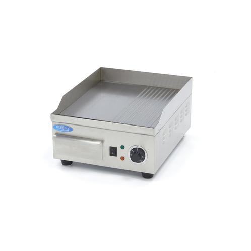 Grillplaat - Half Gegroefd - 36 cm - incl. Opvangbak, Witgoed en Apparatuur, Grillplaten, Tafelgrill, Nieuw, Verzenden