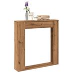 vidaXL Haardombouw 100x20x100 cm bewerkt hout artisanaal, Verzenden, Nieuw