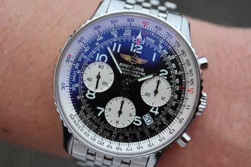 Horloge Breitling Navitimer 42 ref. A23322 06/2008 Full set, Sieraden, Tassen en Uiterlijk, Horloges | Heren, Staal, Zo goed als nieuw