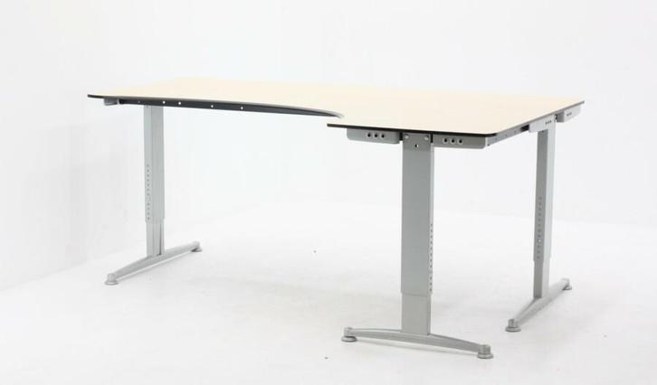 Bureau Aspa Emotion  180/80x120/60cm rechts - ahorn, Huis en Inrichting, Bureaus, Gebruikt, Ophalen of Verzenden