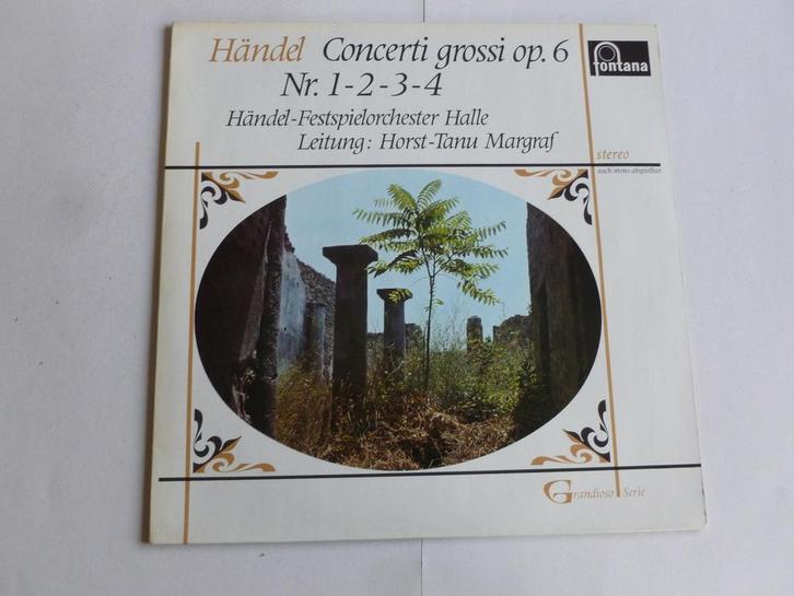 Handel - Concerti Grossi / Horst Tanu Margraf (LP), Cd's en Dvd's, Vinyl | Klassiek, Zo goed als nieuw, Verzenden