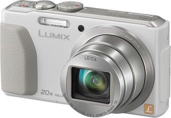 Panasonic Lumix DMC-TZ40 Digitale Compact Camera - Wit (In d, Audio, Tv en Foto, Fotocamera's Digitaal, Zo goed als nieuw, Verzenden