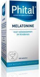 Phital Melatonine 0.1 mg 500 tabletten, Diversen, Verzenden, Nieuw