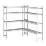 GGM Gastro | Aluminium stellingset - L-vorm - |, Verzenden, Nieuw in verpakking