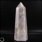 Natuurlijke lavendel-rosékwarts obelisk Zachte harmonie in