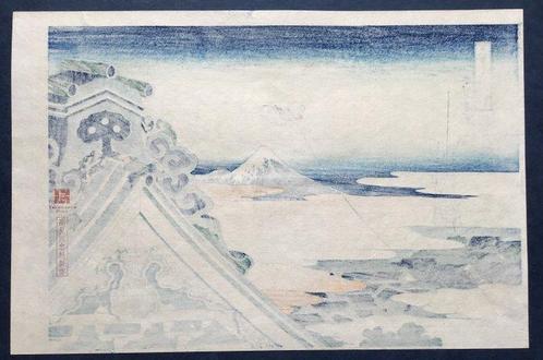 Toto, Asakusa, Hongan-ji-tempel  - Papier -, Antiek en Kunst, Antiek | Overige Antiek