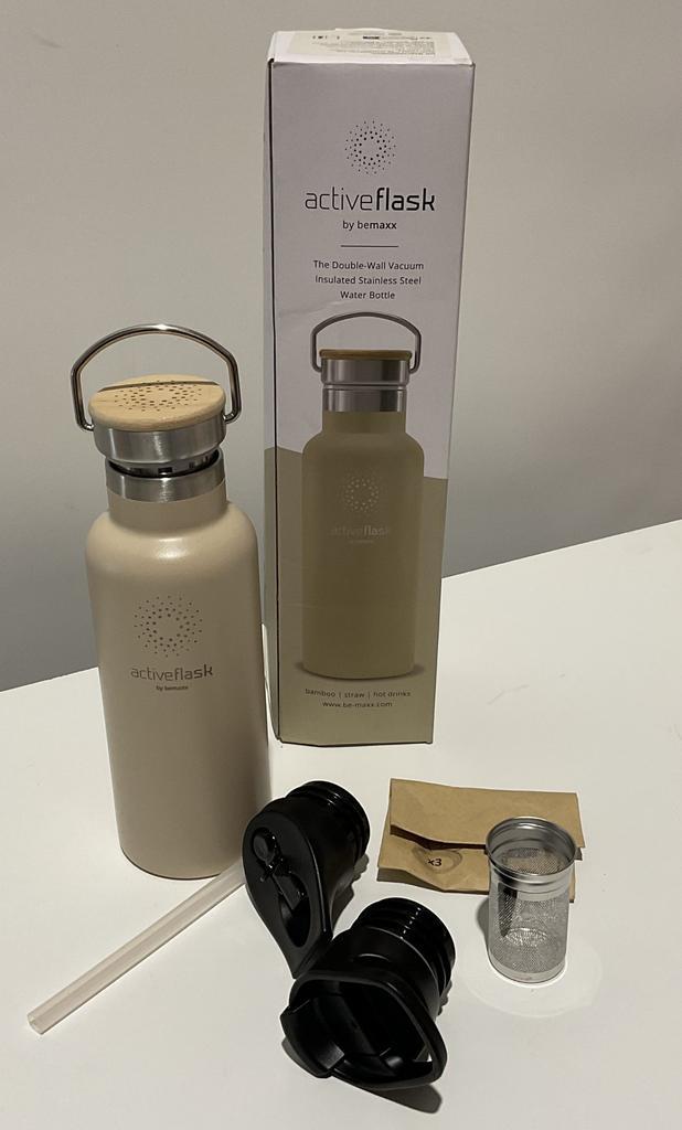 Waterfles Bemaxx Aktive Flask, Sport en Fitness, Fitnessmaterialen, Verzenden