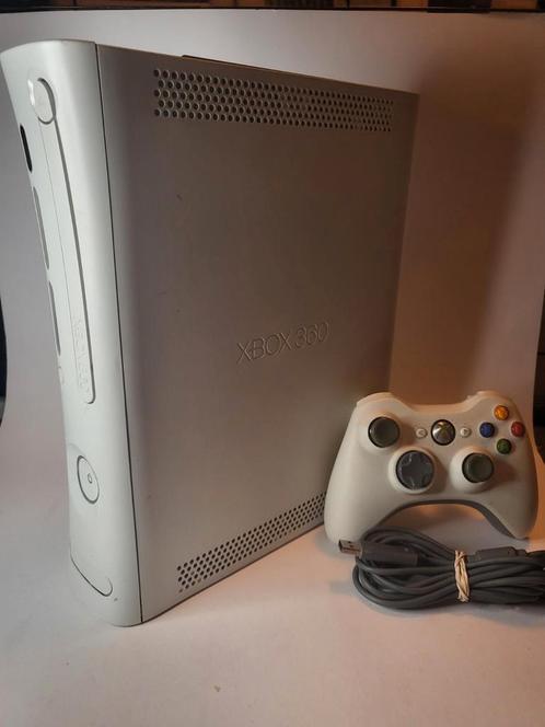 Xbox 360 Wit Arcade 4gb met 1 Orginele Controller, Spelcomputers en Games, Spelcomputers | Xbox 360, Ophalen of Verzenden