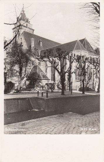 SCHOONHOVEN - N.H. Kerk, Verzamelen, Ansichtkaarten | Nederland, Verzenden
