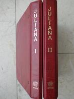 2 Albums Juliana 1948-1980 kompleet incl. Zilveren munten
