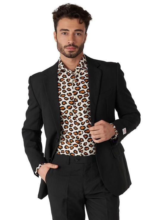 Panter Overhemd Heren OppoSuits Carnavalskleding en