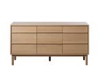Dressoir Ponza eiken 140 cm, Ophalen of Verzenden, Nieuw
