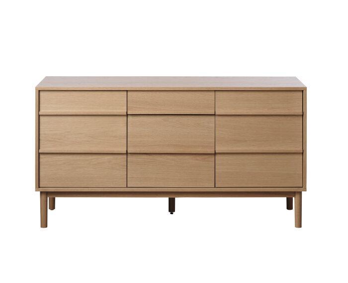 Dressoir Ponza eiken 140 cm, Huis en Inrichting, Kasten | Dressoirs, Nieuw, Ophalen of Verzenden