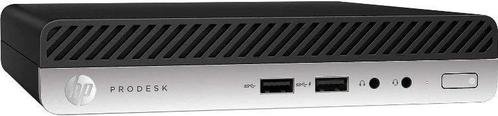 HP Prodesk 400 G4 DM int-Core i3-8100T 8GB 256GB SSD W11 Pro, Computers en Software, Desktop Pc's, 3 tot 4 Ghz, SSD, Met videokaart