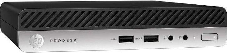 HP Prodesk 400 G4 DM int-Core i3-8100T 8GB 256GB SSD W11 Pro, Computers en Software, Desktop Pc's, 3 tot 4 Ghz, SSD, Met videokaart