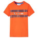 vidaXL Kindershirt 92 donkeroranje, Verzenden, Nieuw