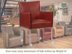 Leren eetkamerstoel More - Granada Rouge (rood) - Poten, Huis en Inrichting, Stoelen, Bohemian, Industrieel, Modern, Scandinavisch