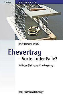 Ehevertrag - Vorteil oder Falle: So finden Sie Ihr...  Book, Boeken, Taal | Duits, Zo goed als nieuw, Verzenden