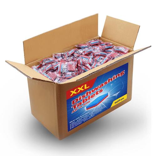 vidaXL Vaatwastabletten 12-in-1 500 st 9 kg, Huis en Inrichting, Schoonmaakartikelen, Verzenden