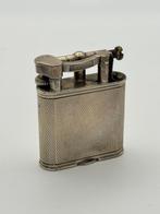 Dunhill - Dunhill Unique Silver Lighter – Engine Turned, Nieuw