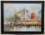 Christof Vevers (1962) - Le Moulin Rouge ~ Paris ~ Quartier, Antiek en Kunst