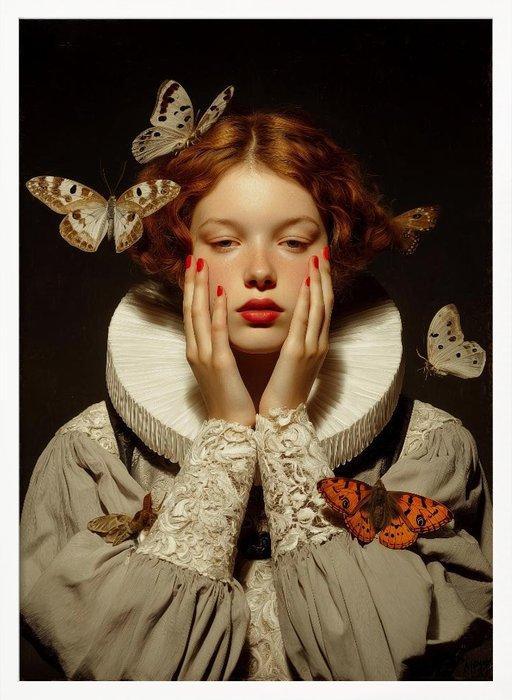 Dikhotomy - Butterfly Queen - No Reserve - Unique Edition, Antiek en Kunst, Kunst | Designobjecten