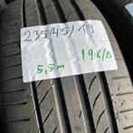 2 x Continental SportContact 5 235-45-19 Zomerbanden 5,5mm, Auto-onderdelen, Banden en Velgen, 19 inch, Gebruikt, Ophalen of Verzenden