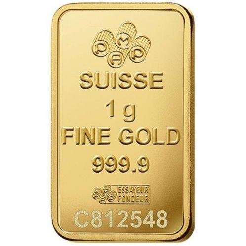 12 grams - Goud .999 - 12 x 1g PAMP Suisse Lady Fortuna, Postzegels en Munten, Edelmetalen en Baren