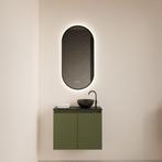 Fonteinmeubel BWS Meadow 60x50 cm Olijf Groen Incl. Topplaat, Doe-het-zelf en Verbouw, Sanitair, Ophalen of Verzenden, Nieuw, Bad