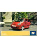 2008 CHEVROLET MATIZ INSTRUCTIEBOEKJE NEDERLANDS