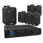 Power Dynamics 100V speakerset met 6 speakers en versterker, Verzenden, Nieuw