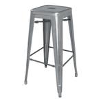 Bolero Bistro stalen barkruk grijs (4 stuks), Zakelijke goederen, Verzenden, Nieuw in verpakking