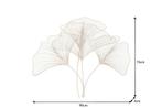 Elegante wanddecoratie GINKGO 90cm goud in filigrane, Huis en Inrichting, Woonaccessoires | Overige, Ophalen of Verzenden, Nieuw