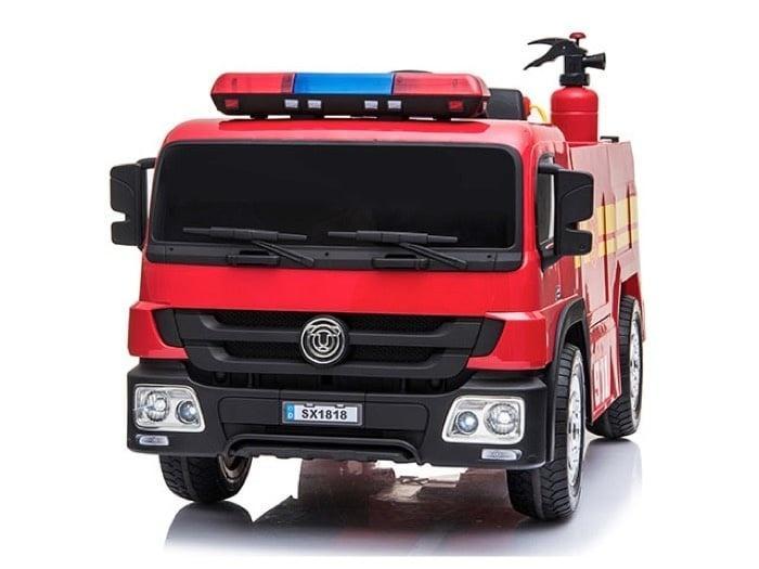 Brandweer Accu Auto, 12 volt elektrische kinderauto met veel, Kinderen en Baby's, Speelgoed | Buiten | Accuvoertuigen, Nieuw, Ophalen of Verzenden