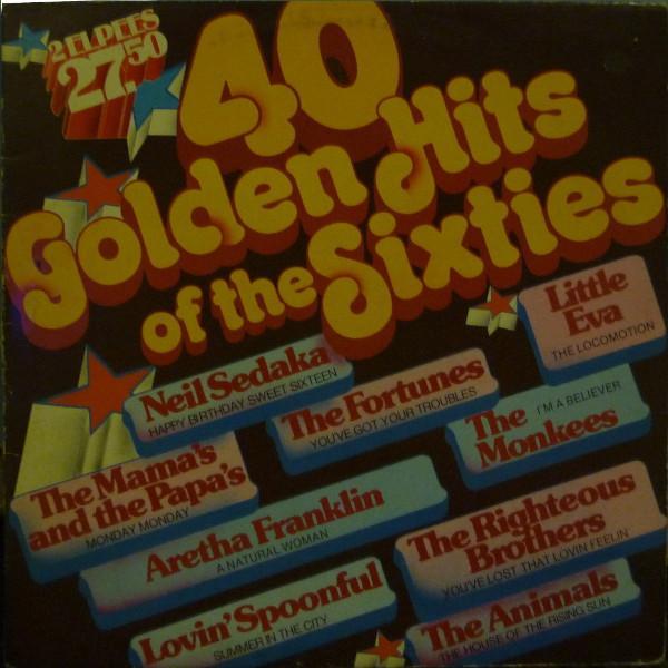 Various - 40 Golden Hits Of The Sixties, Cd's en Dvd's, Vinyl | Pop, Gebruikt, Ophalen of Verzenden