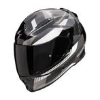Scorpion EXO-491 Abilis Zwart Zilver Wit Integraalhelm, Nieuw met kaartje, Overige merken, Heren, Verzenden