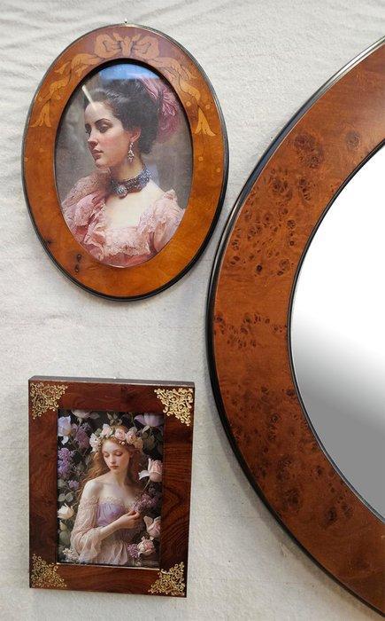 Spiegel (6) - Hout, Antiek en Kunst, Curiosa en Brocante
