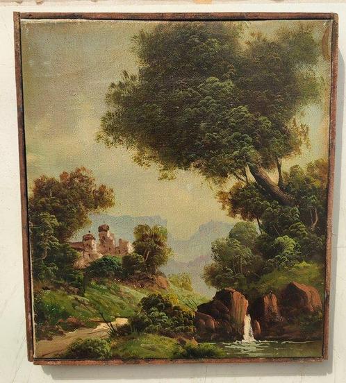 Italiaanse school (XX) - Paesaggio, Antiek en Kunst, Kunst | Schilderijen | Klassiek