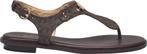 Michael Kors - maat 41- Plate Thong Dames Sandalen - Bruin, Verzenden, Nieuw