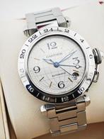 Cartier - Pasha GMT - Ref. 2377 - Unisex - 2000-2010, Sieraden, Tassen en Uiterlijk, Horloges | Heren, Nieuw