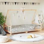 vidaXL Kinderbedframe 90x200 cm massief grenenhout, Kinderen en Baby's, Kinderkamer | Bedden, Verzenden, Nieuw