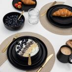 2dekans | Deleca Serviesset 6 Persoons Kyoto - Koffiekopjes, Huis en Inrichting, Keuken | Servies, Ophalen of Verzenden, Zo goed als nieuw