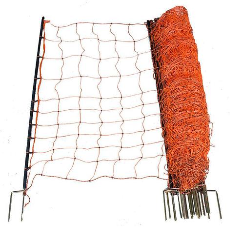 Wolvennet 145 cm hoog, met dubbele punt, 50 mtr., Dieren en Toebehoren, Stalling en Weidegang