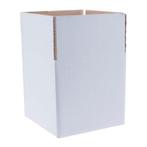 Kartonnen dozen enkelgolf 100 x 100 x 100 mm wit | 30 stuks, Zakelijke goederen, Ophalen of Verzenden